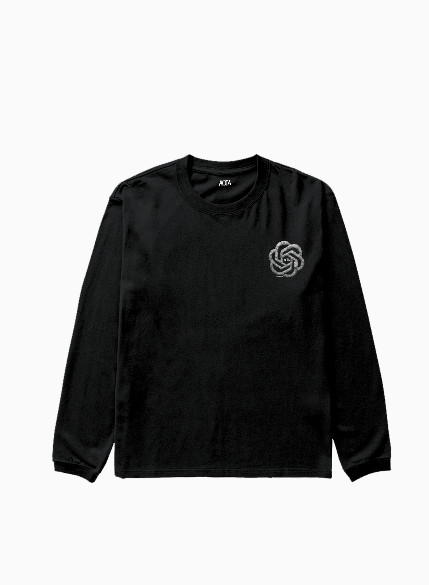 CRACK GPT BLACK LONG SLEEVE