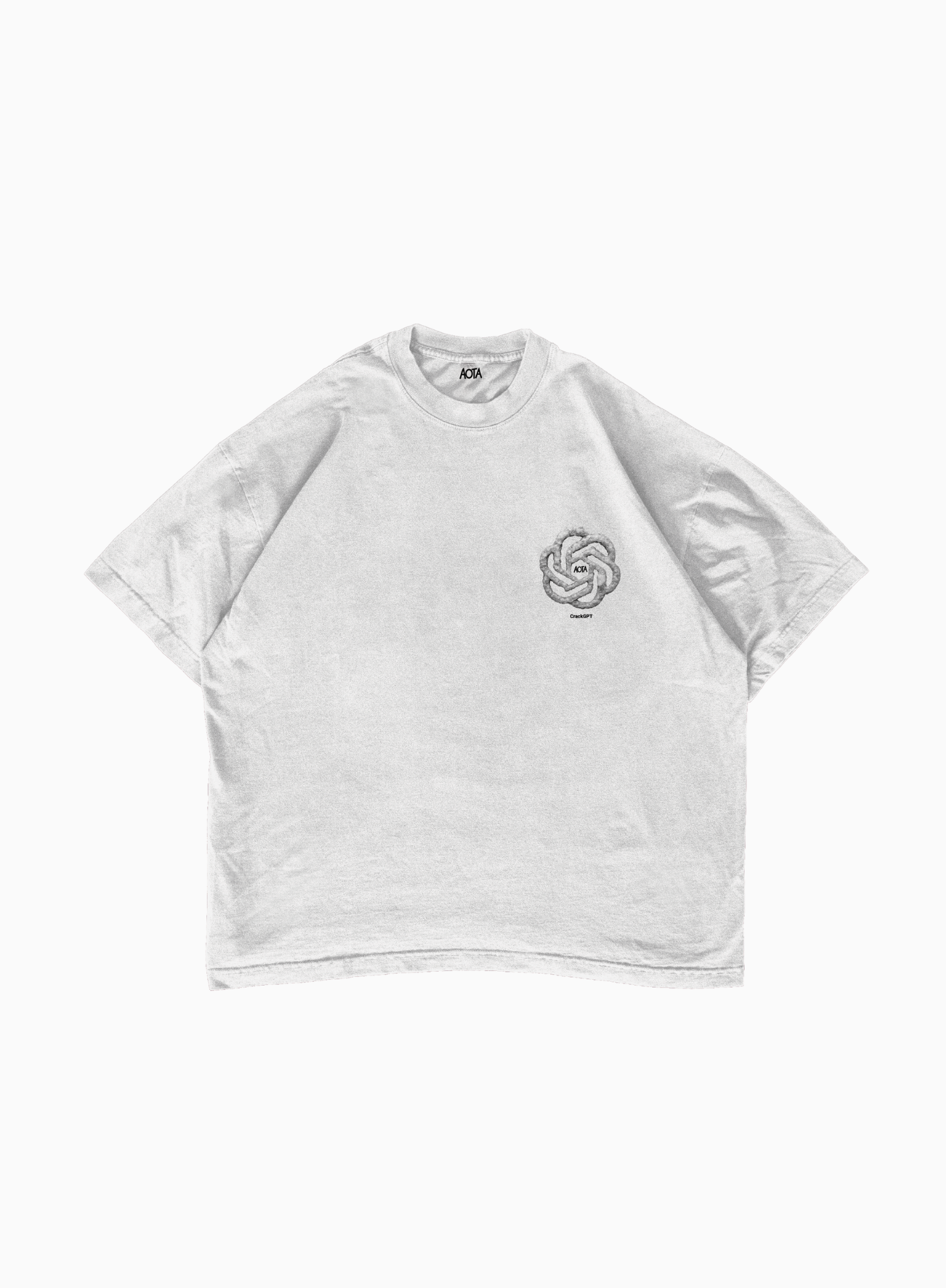 CRACK GPT WHITE TEE