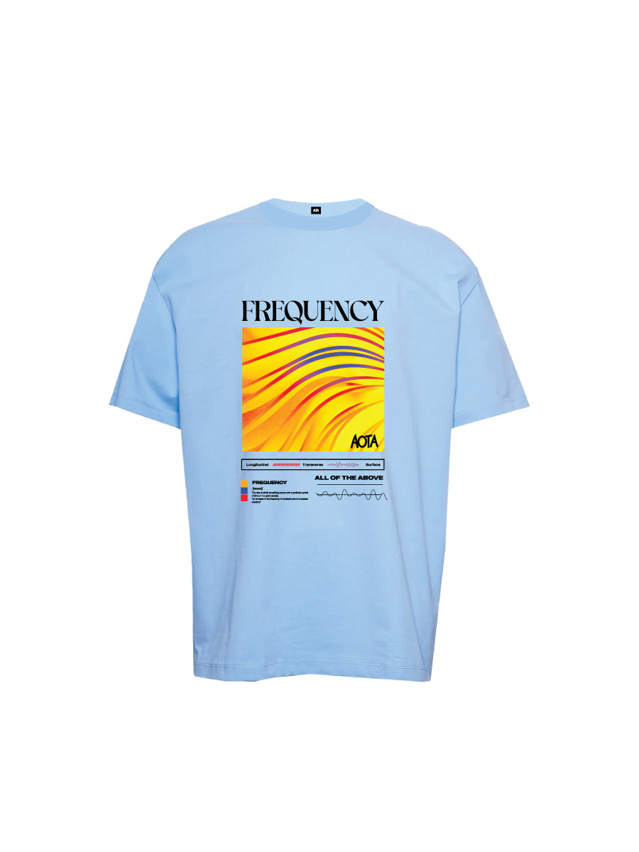 BLUE FREQUENCY TEE