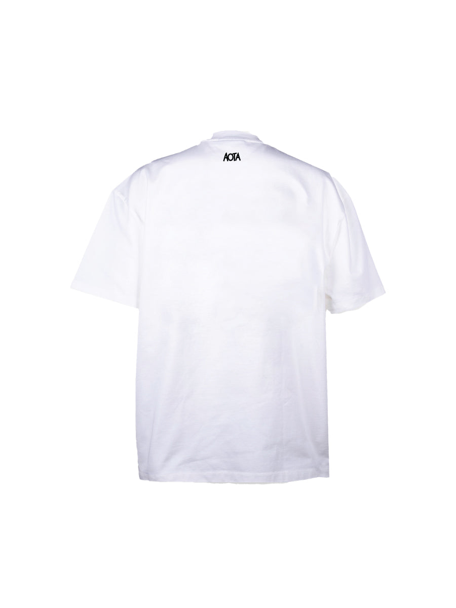 WHITE ANTENNA TEE