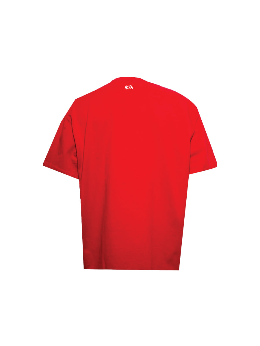 RED WAVE TEE