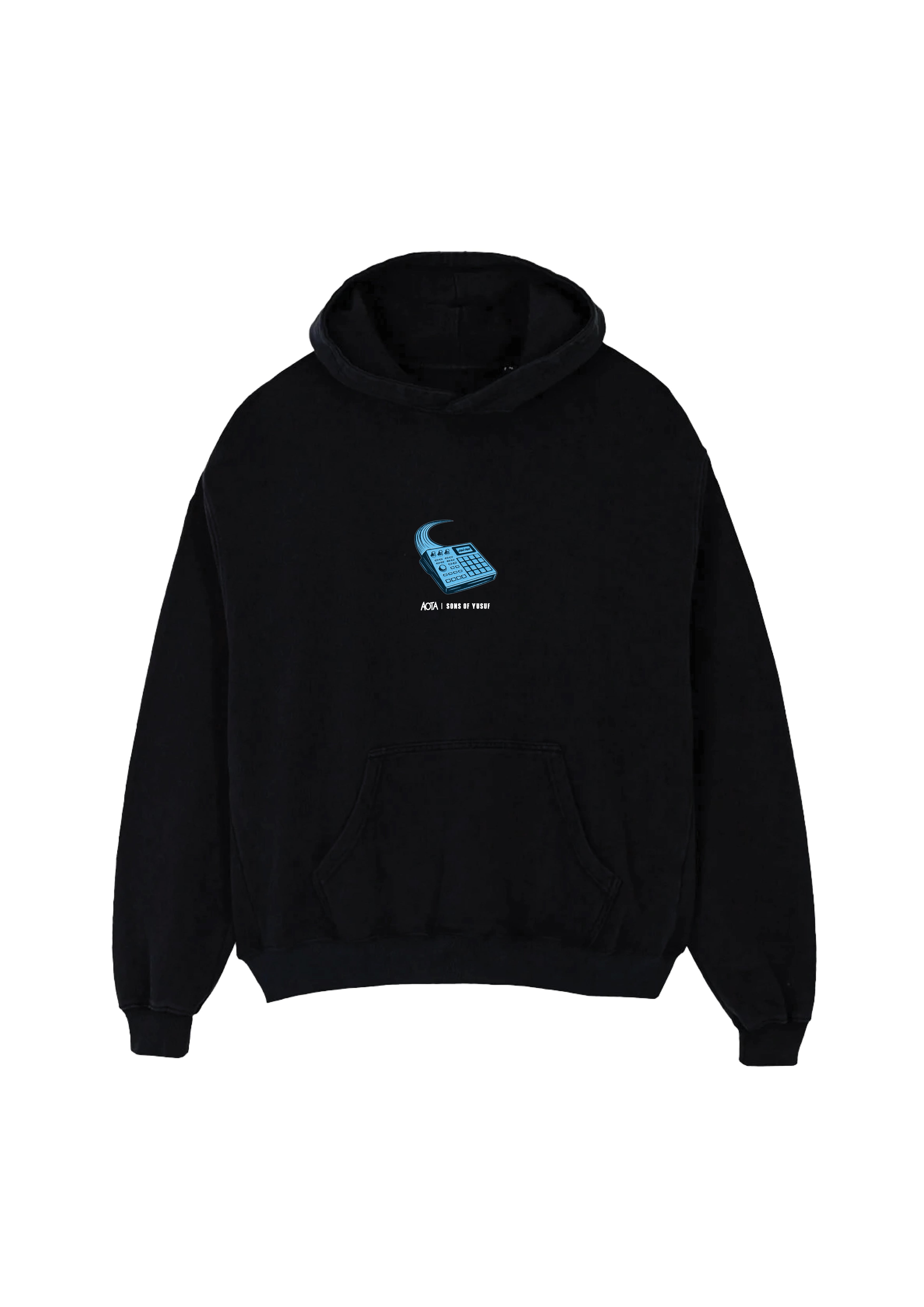 KBT ALHAN BLACK HOODIE