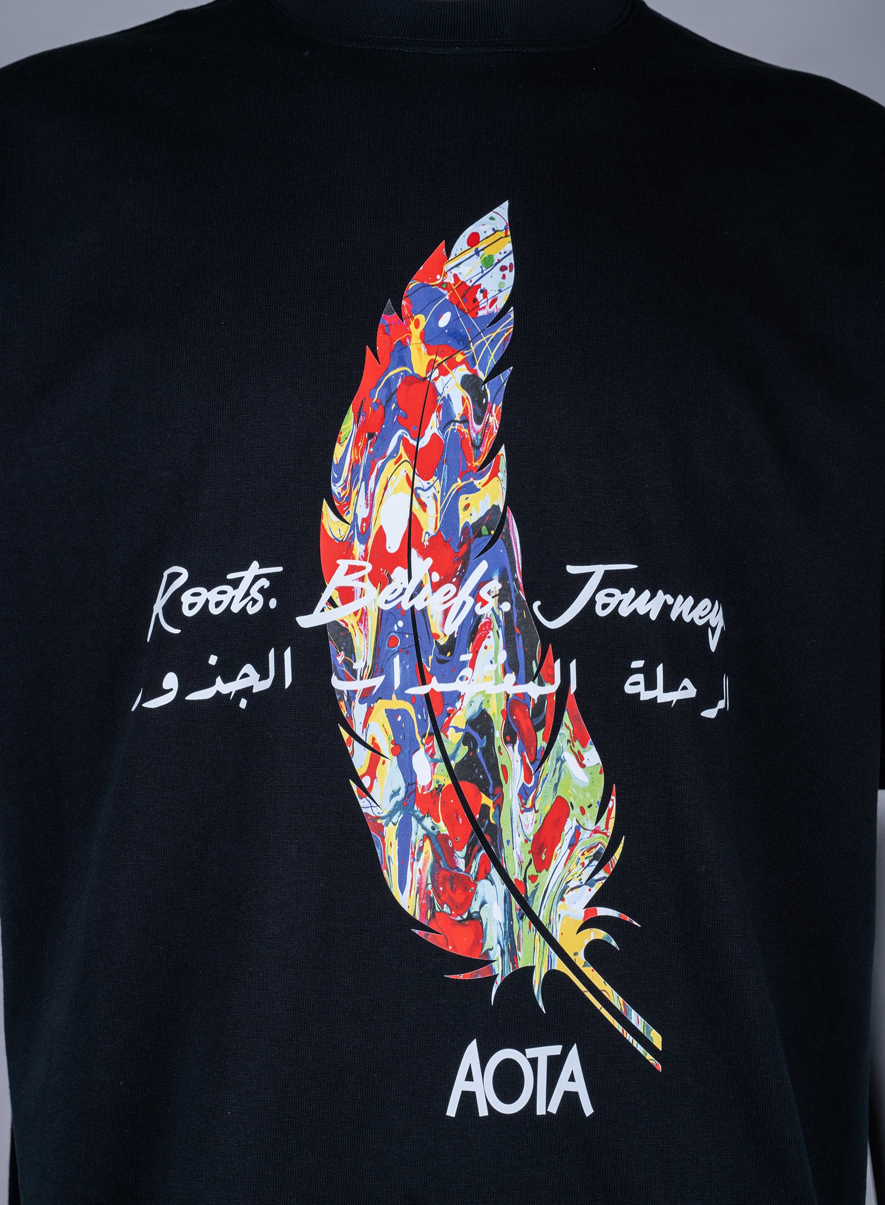 Kroi Tシャツ XL dig the deep 2021-2022 Confidence_Model_Frnt_DrkGry.