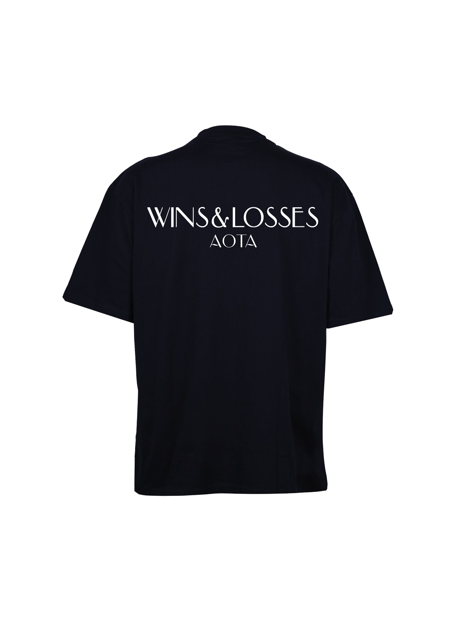 WINS&LOSSES BLACK TEE
