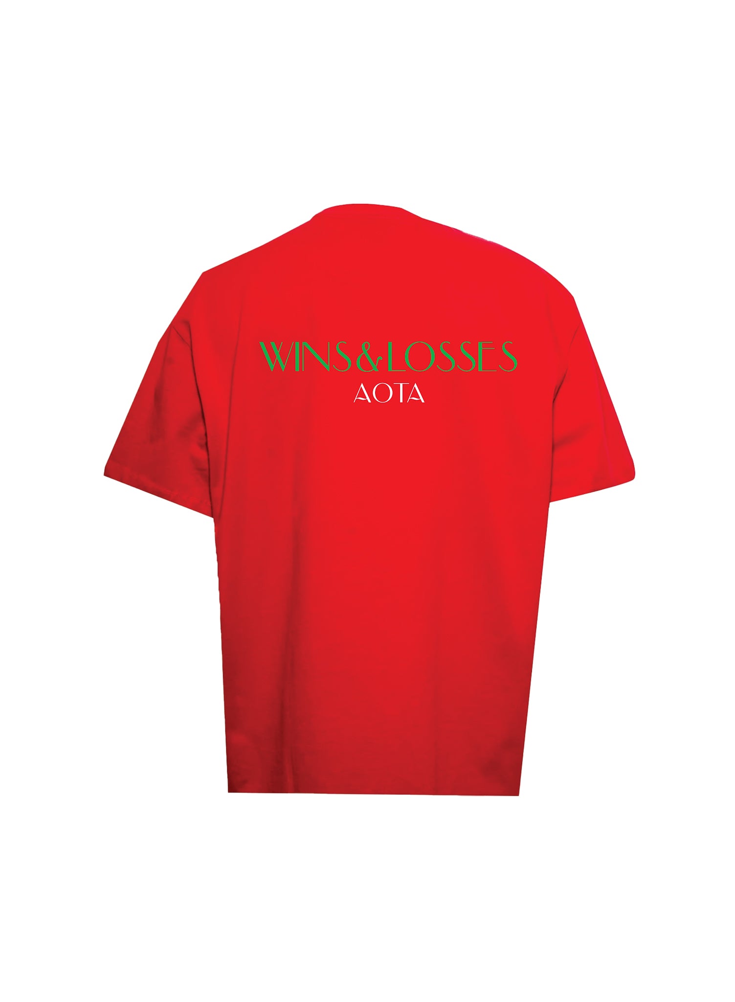 WINS&LOSSES RED TEE