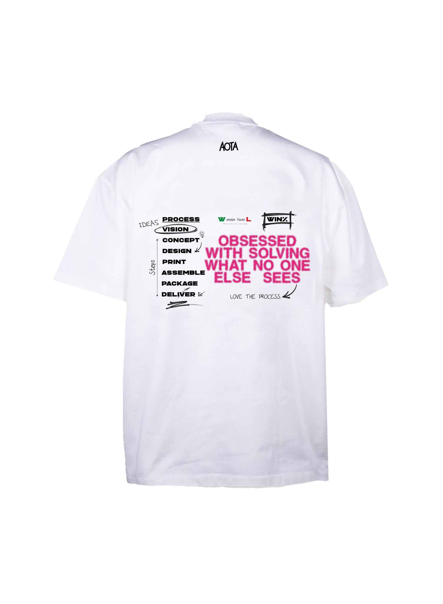 THE PROCESS WHITE TEE