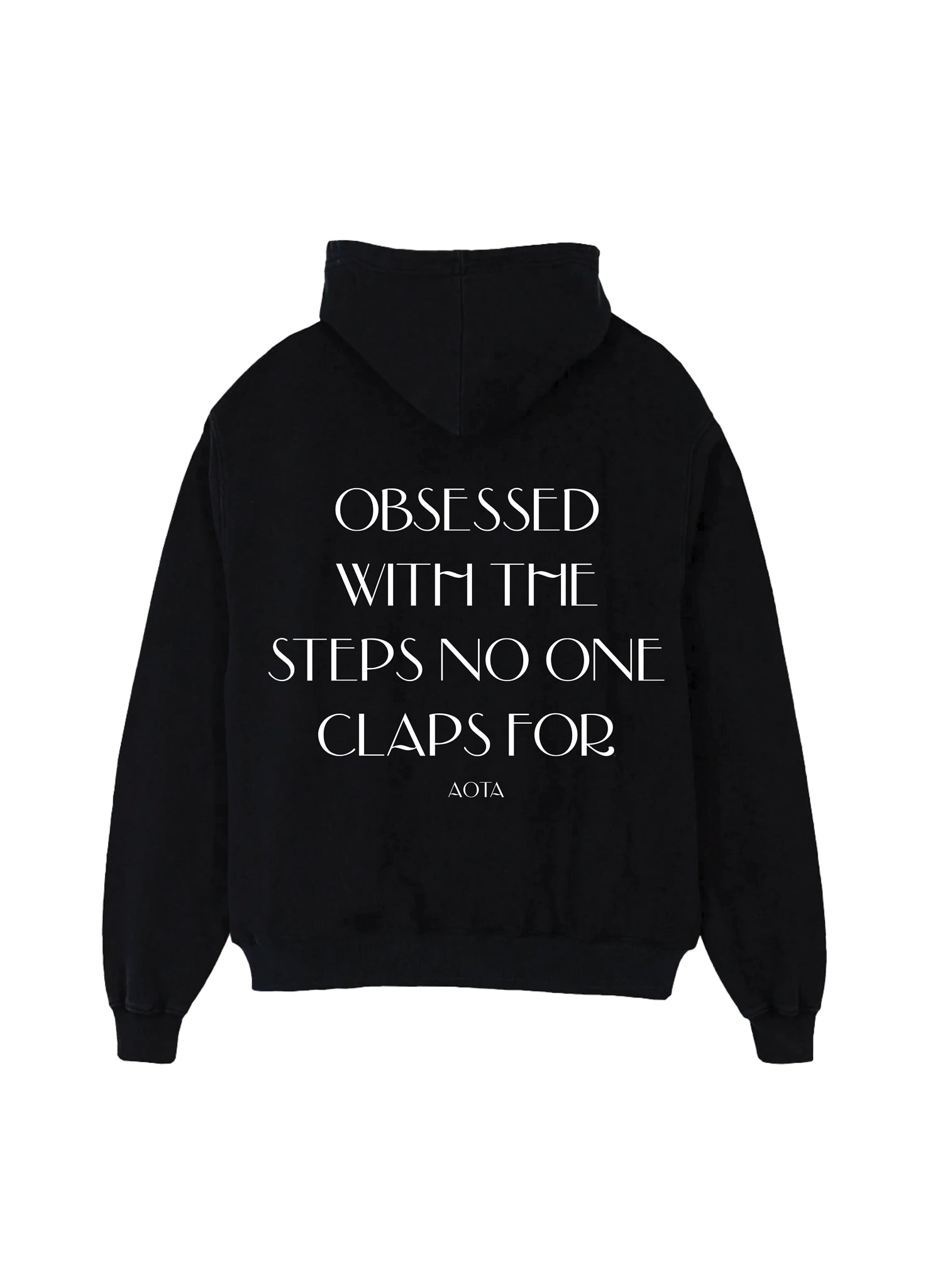 CLAPS BLACK HOODIE