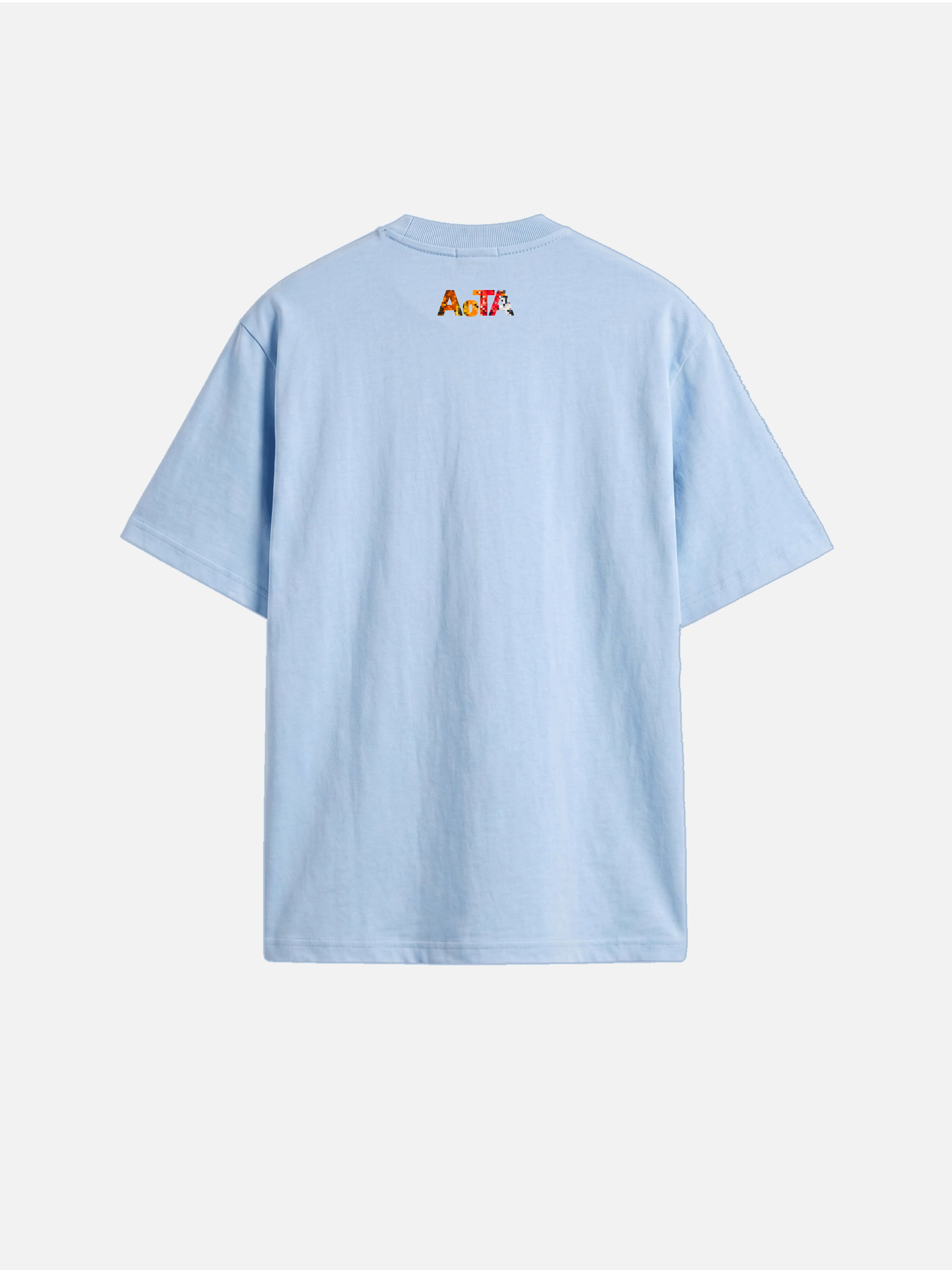 BLUE THREE PAINTINGS TEE