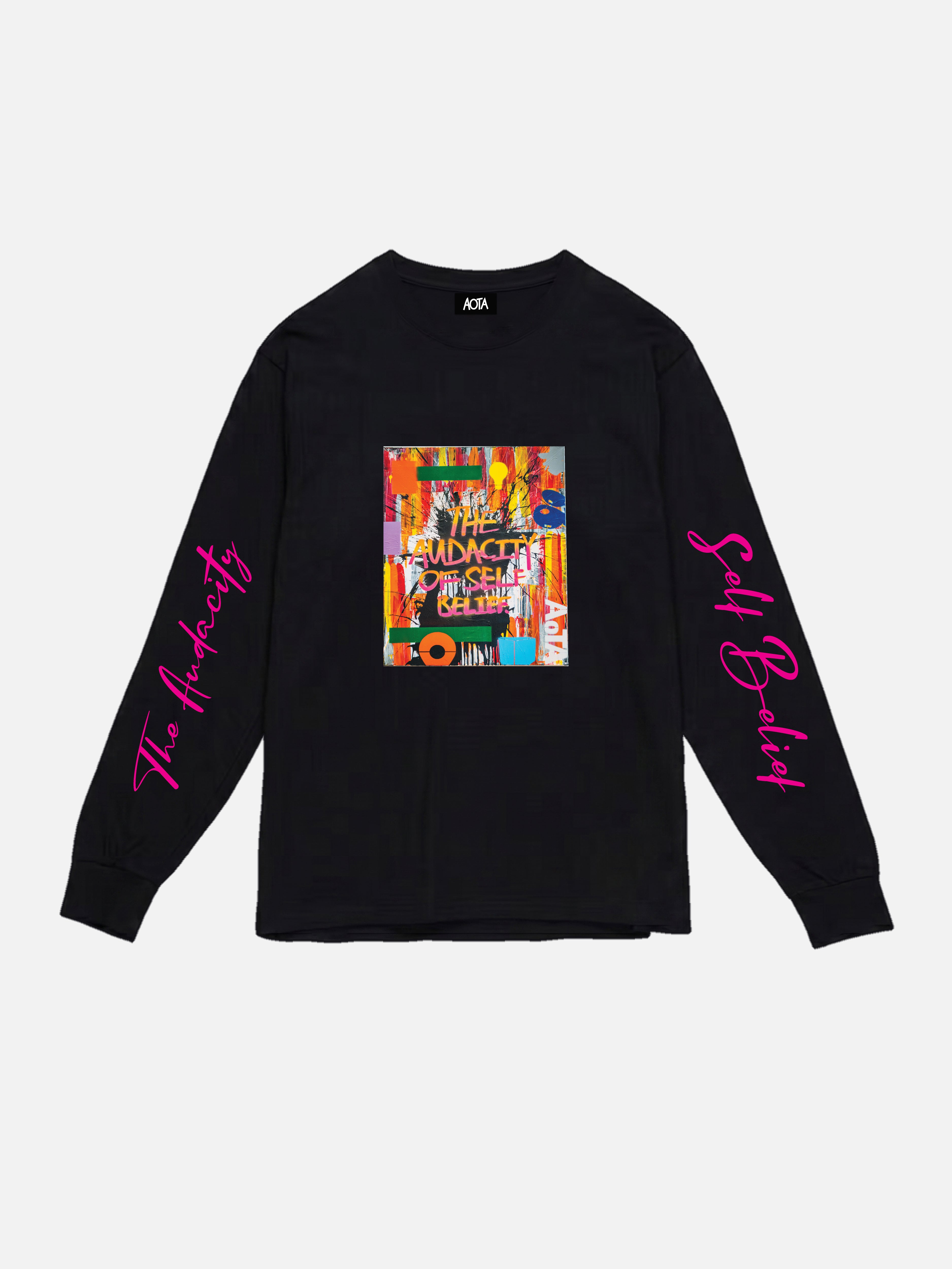 AUDACITY BLACK LONG SLEEVE