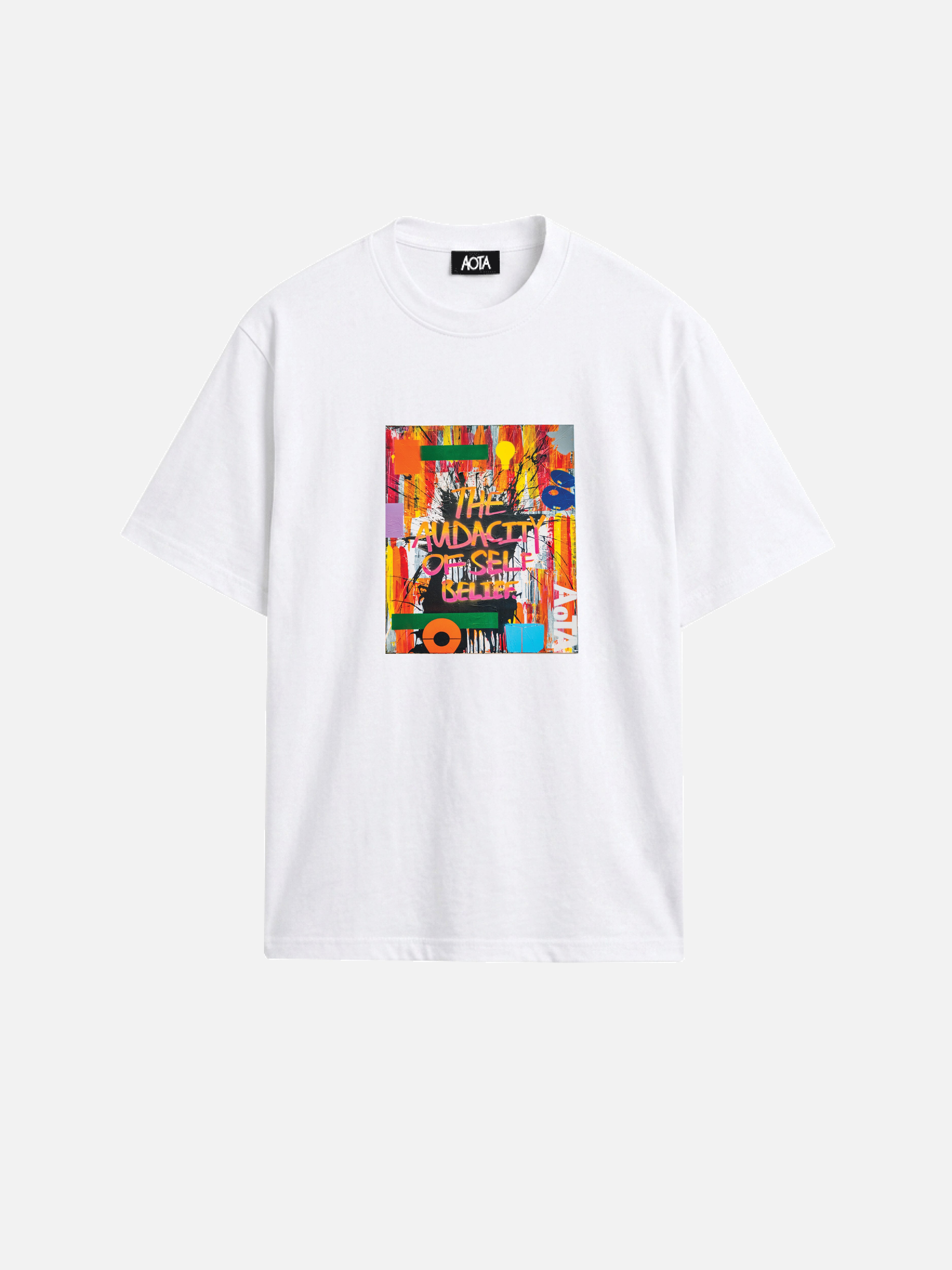 WHITE AUDACITY TEE