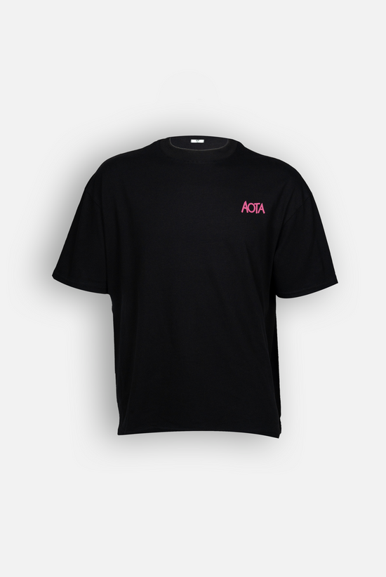 BLACK AND PINK INTRO TEE